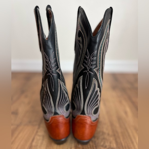 Larry Mahan cowgirl boots 7 - Picture 7 of 10